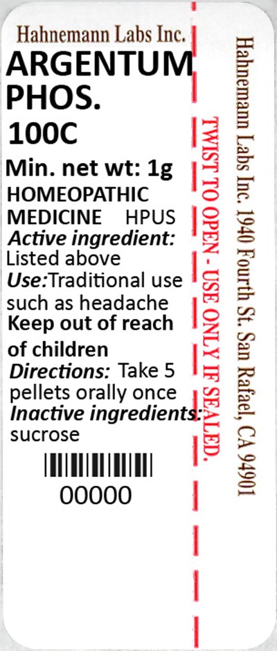 Argentum Phosphoricum 100C 1g - Argentum Phosphoricum 100C 1g